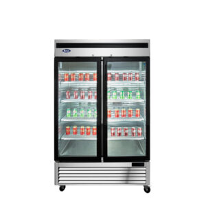 Two (2) Glass Door Reach-in Freezer